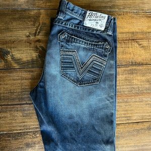 Mens Affliction Jeans straight cut